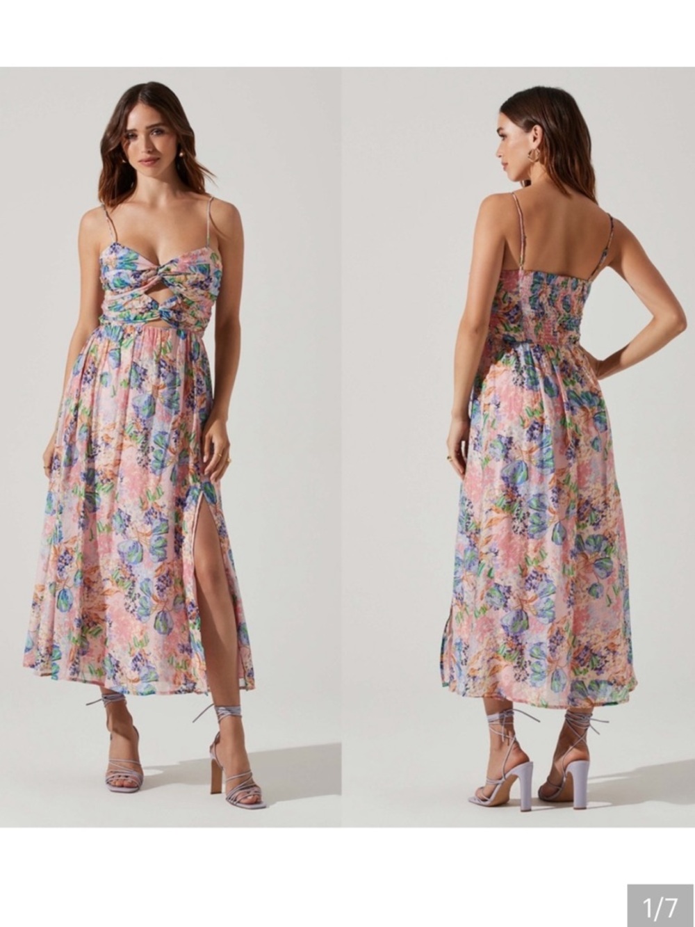 ASTR Emine Floral Dress | Free People